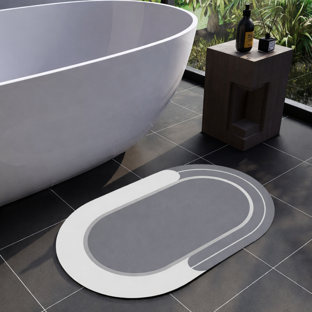 TrustStep Non-Slip Home Mat - The Oval Special Edition