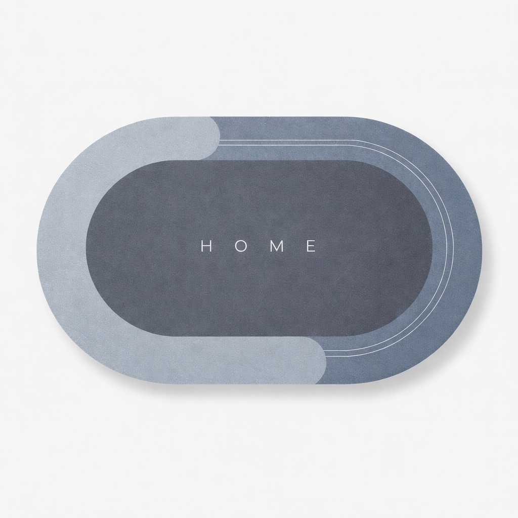 TrustStep Non-Slip Mat - The HOME Oval  Edition