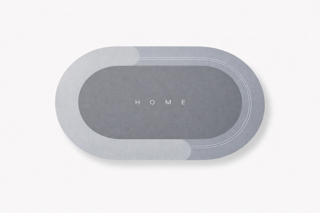 TrustStep Non-Slip Mat - The HOME Oval  Edition
